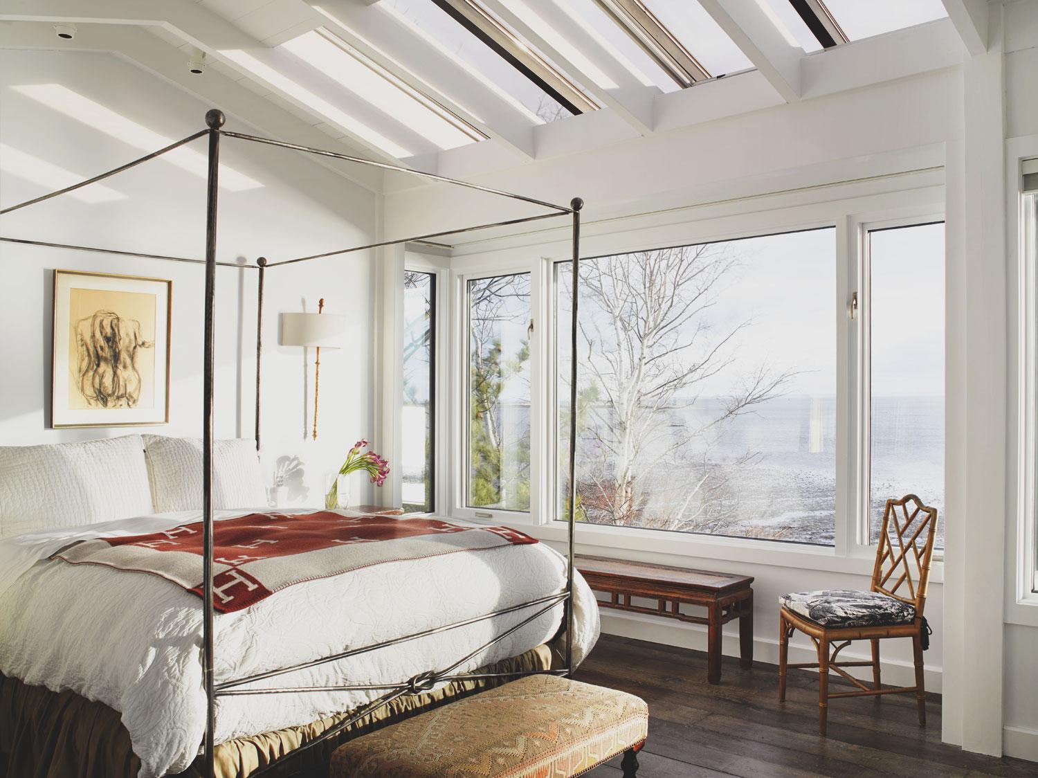 Luxury Bedroom with Water Views